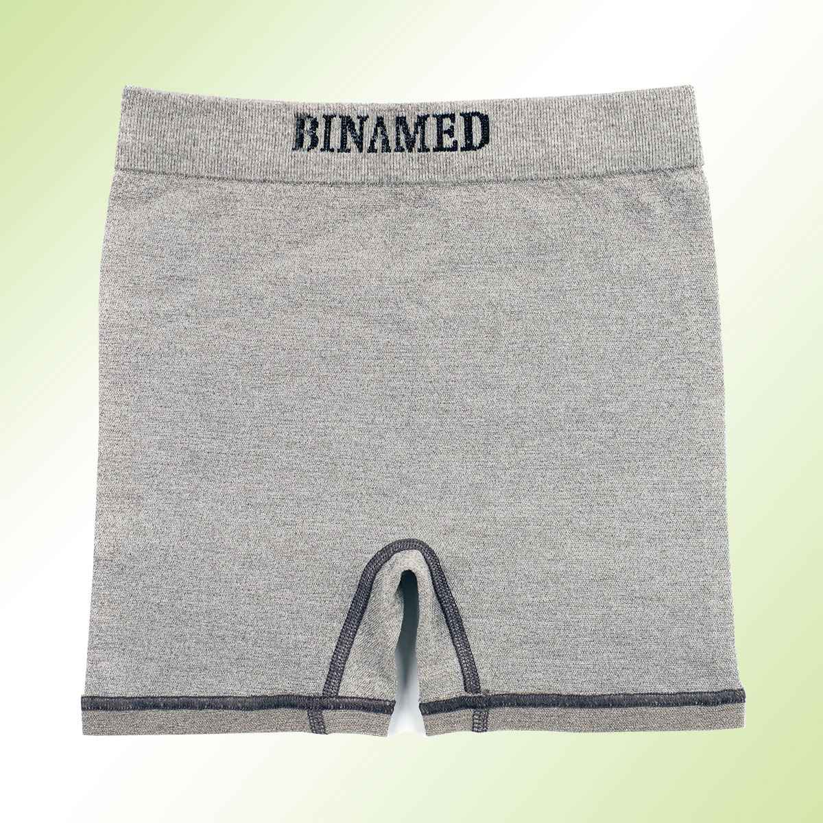 BINAMED® - Short Herren Short silber – hautfreundliche Silbertextilien, atmungsaktiv, elastisch und juckreizlindernd.