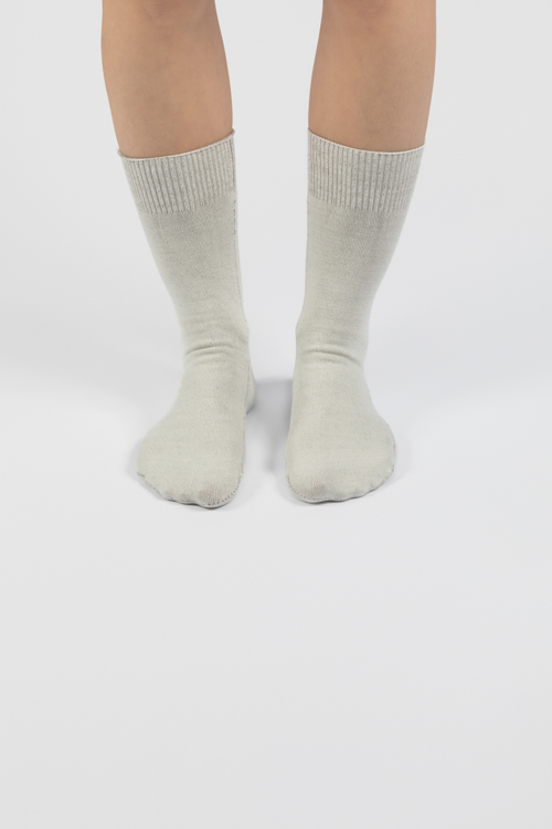 Damen-Socken – medizinische Silbertextilien, hautfreundlich und atmungsaktiv, lindern Juckreiz und bieten elastische Passform.