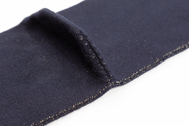 Damen-Kniestrümpfe dunkelblau – hautfreundliche Neurodermitiskleidung aus Silbertextilien, juckreizlindernd, atmungsaktiv und elastisch für perfekten Sitz.